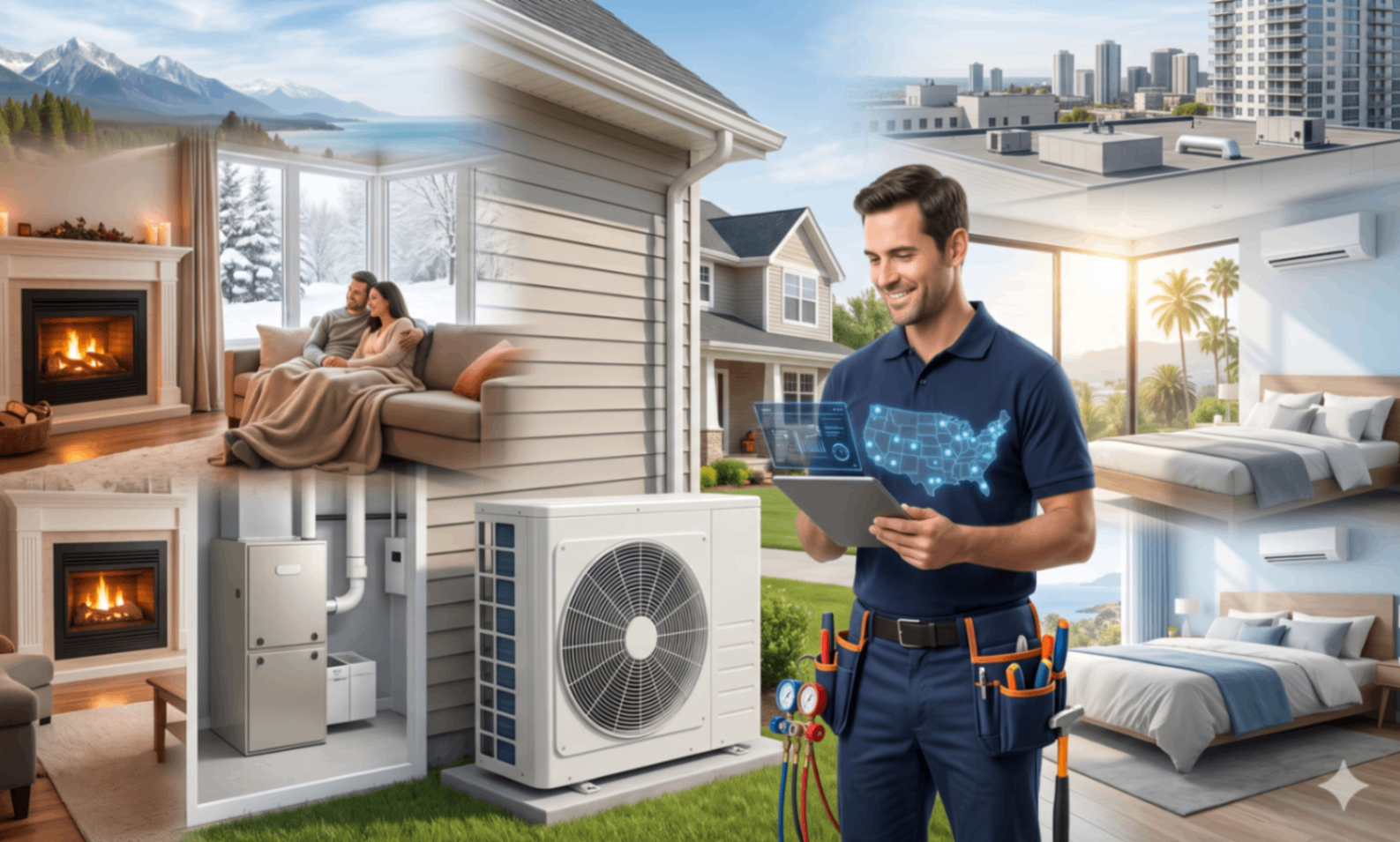 HVAC in Highlands, TX